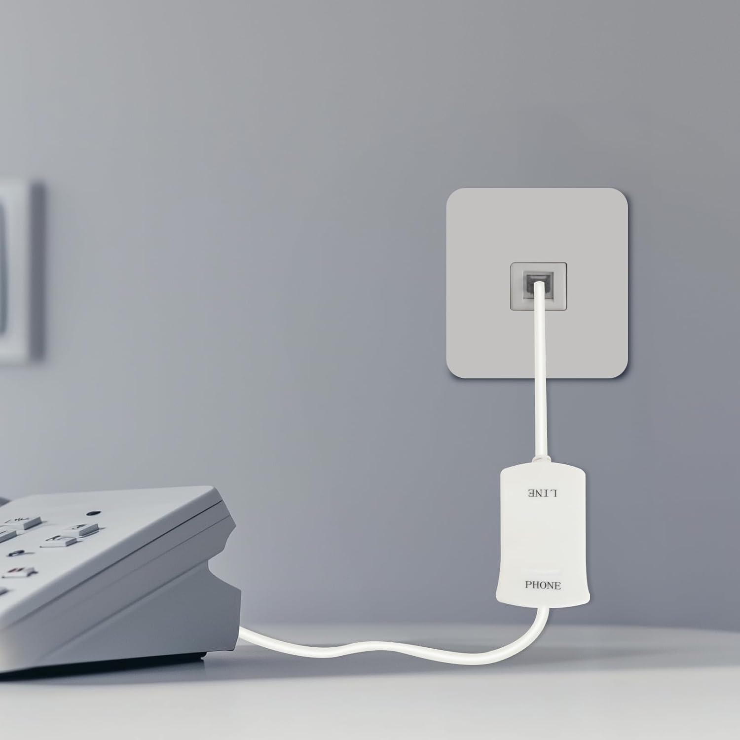 DSL Filter for Landline Phone – Single-Port In-Line Low-Pass Filter