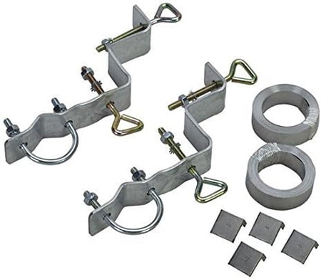 Antenna Chimney Mount 12' FT Z Type Antenna Mast Chimney Straps Install Kit