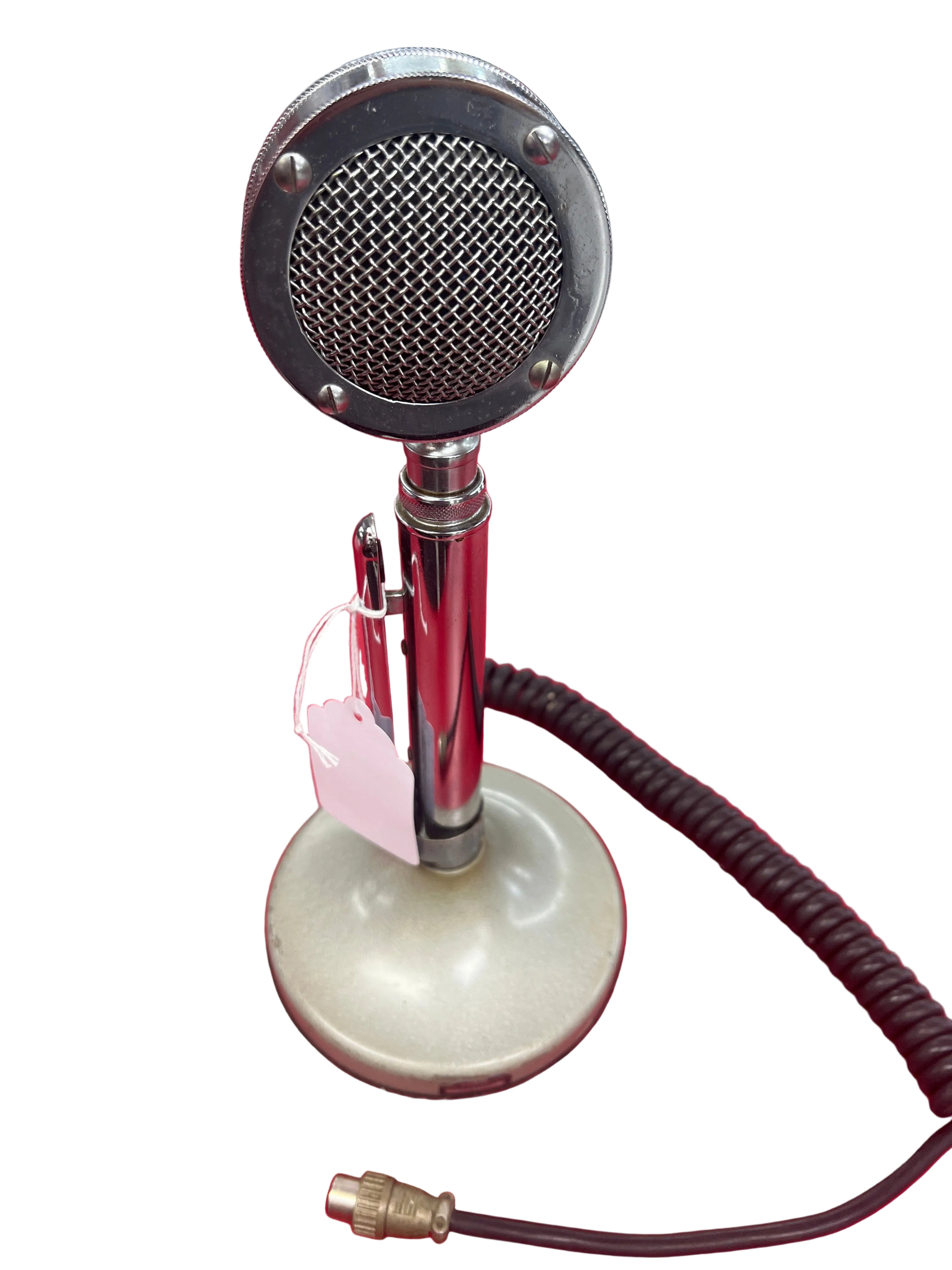 Astatic D-104 Microphone with Grey Base – Pre-Owned & Refurbished
