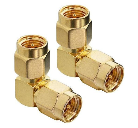 SMA SMA Coax Adapter SMA 90 Degree Connector Male To Male