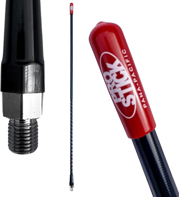 Prostick 4` Foot Fiberglass 1000 Watt - Black CB Radio Antenna