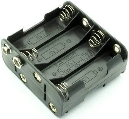 "AA" Battery Holder, Holds 8 "AA" Batteries