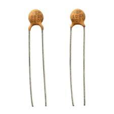 0.001uF Ceramic-Disk Capacitor 500WVDC Maximum 2 pack 272-0126