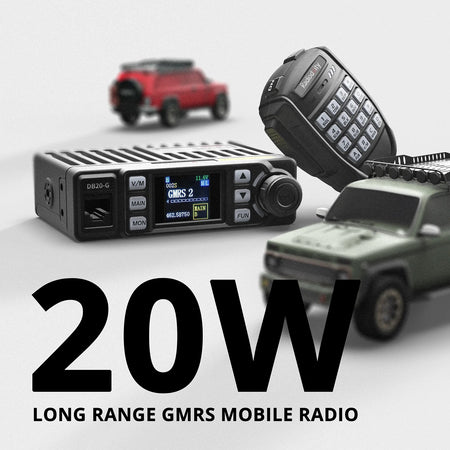 Radioddity DB20-G GMRS Mobile