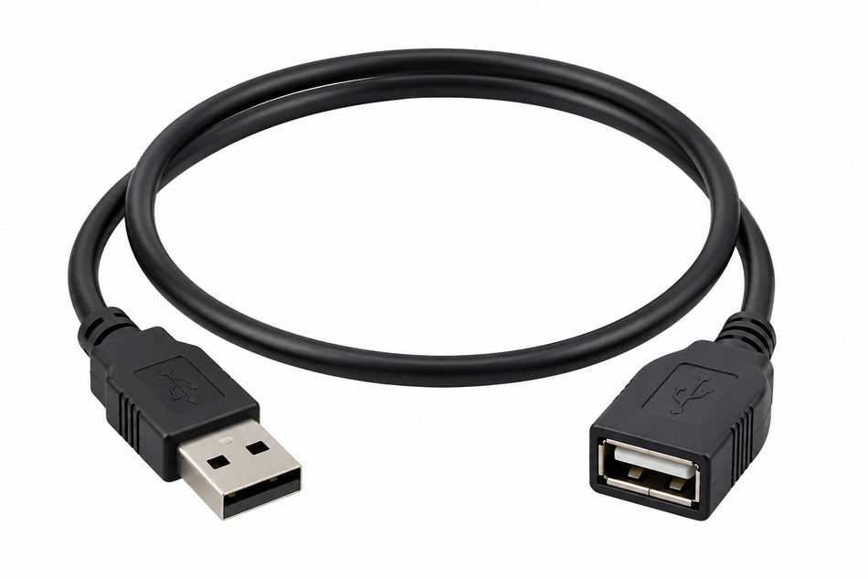 3 ft USB 2.0 Type-A Male to Female Extension Cable