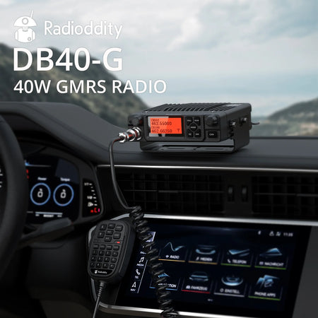 Radioddity DB40-G GMRS Mobile Radio