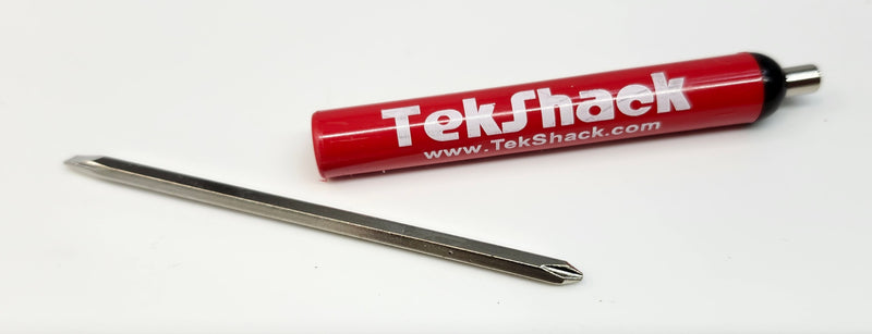 TekShack Reversible Pocket Screwdriver - Magnet Top