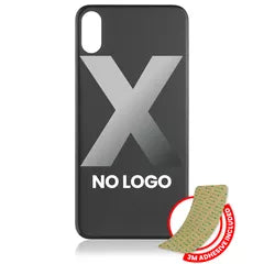Back Glass With 3M Adhesive - iPhone X