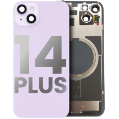 Back Glass With Steel Plate With MagSafe Magnet Pre-Installed - iPhone 14 Plus