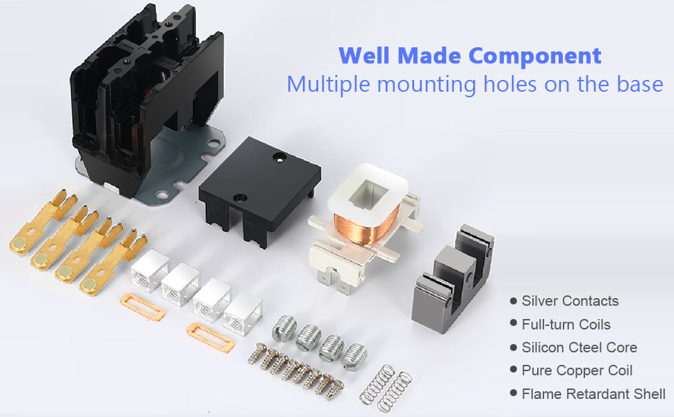 30 Amp 2 Pole Contactor, 120V Coil HN51KC024