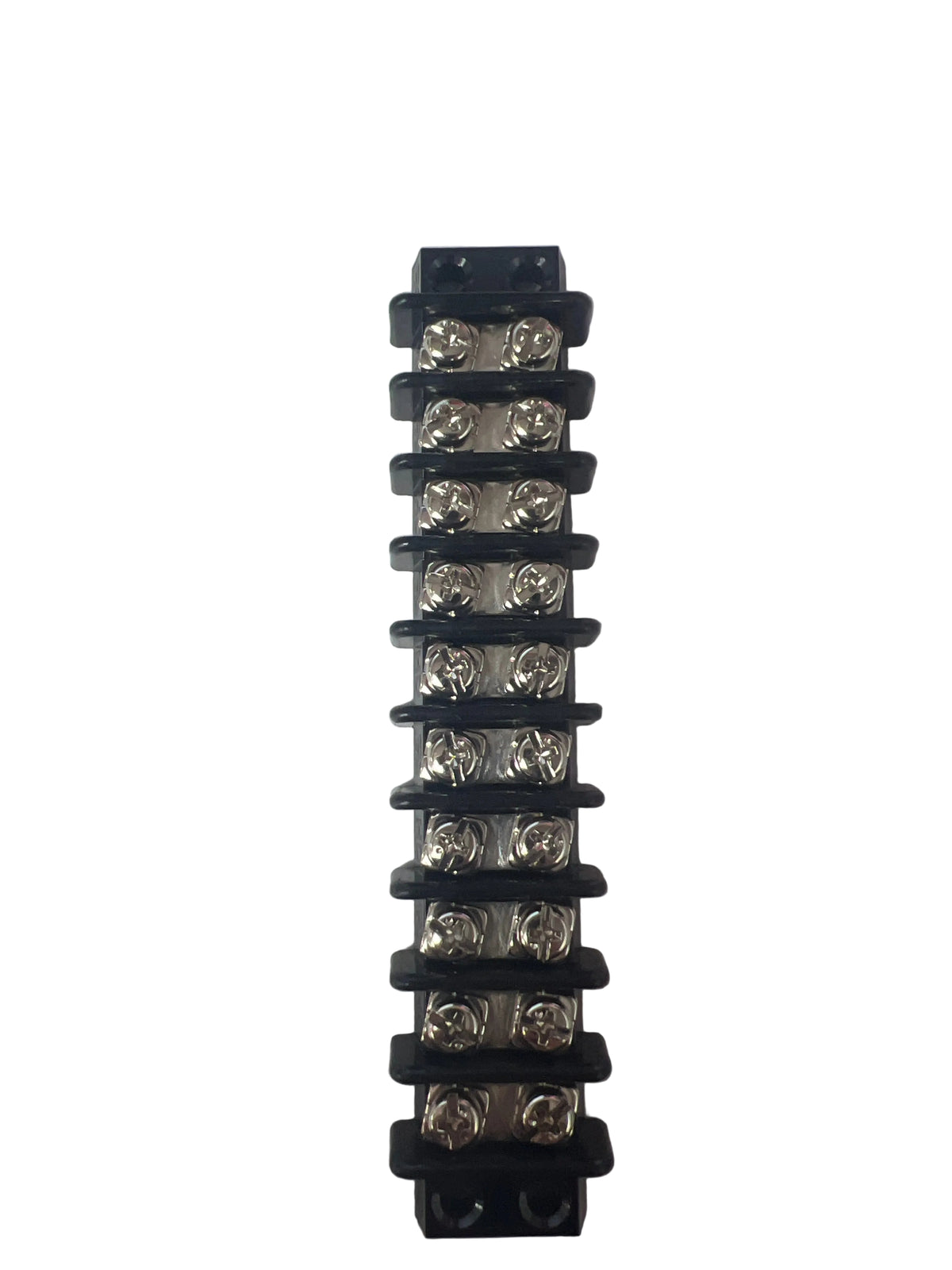 10 Position Dual Row Barrier Strip Terminal Block