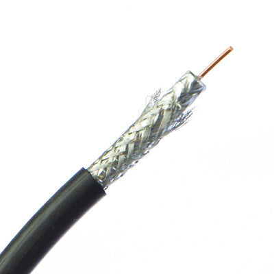 Coax (per foot) RG6 Dual Shield 75ohm