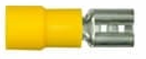 12-10 AWG (FEMALE) YELLOW Spade Wire Connector