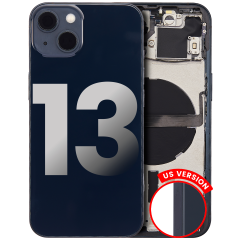 Back Housing W/ Small Components Pre-Installed - iPhone 13