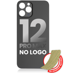 Back Glass With 3M Adhesive - iPhone 12 Pro Max