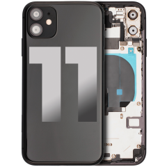 Back Housing W/ Small Components Pre-Installed - iPhone 11