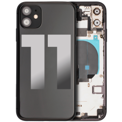 Back Housing W/ Small Components Pre-Installed - iPhone 11