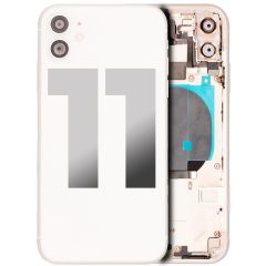 Back Housing W/ Small Components Pre-Installed - iPhone 11