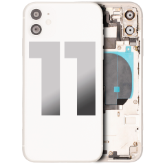 Back Housing W/ Small Components Pre-Installed - iPhone 11