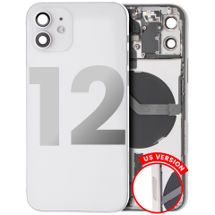 Back Housing W/ Small Components Pre-Installed - iPhone 12