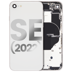 Back Housing W/ Small Components Pre-Installed - iPhone SE (2022)