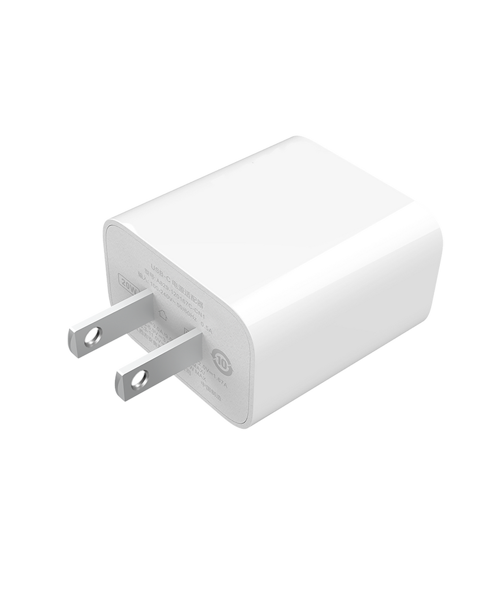 20W USB-C Power Wall Adapter For iPhone / iPad / Watch / iPod (OEM Grade New)