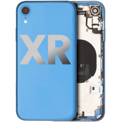 Back Housing W/ Small Components Pre-Installed - iPhone XR