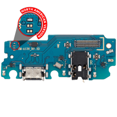 Charging Port Board With Headphone Jack - A13 5G (A136 / 2021)