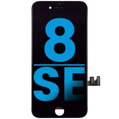 LCD Assembly With Steel Plate - iPhone 8| iPhone SE (2020)| iPhone SE (2022)