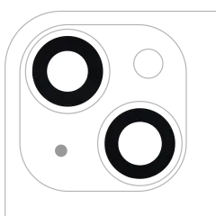 Back Camera Len - iPhone 14 Plus| iPhone 15| iPhone 15 Plus| iPhonr 14