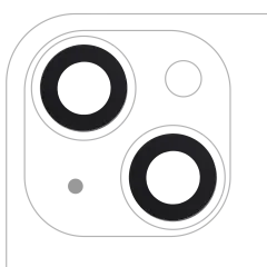 Back Camera Len - iPhone 14 Plus| iPhone 15| iPhone 15 Plus| iPhone 14