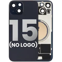 Back Glass With Steel Plate With MagSafe Magnet Pre-Installed - iPhone 15