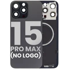 Back Glass With Steel Plate With MagSafe Magnet Pre-Installed - iPhone 15 Pro Max