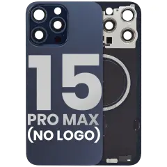 Back Glass With Steel Plate With MagSafe Magnet Pre-Installed - iPhone 15 Pro Max