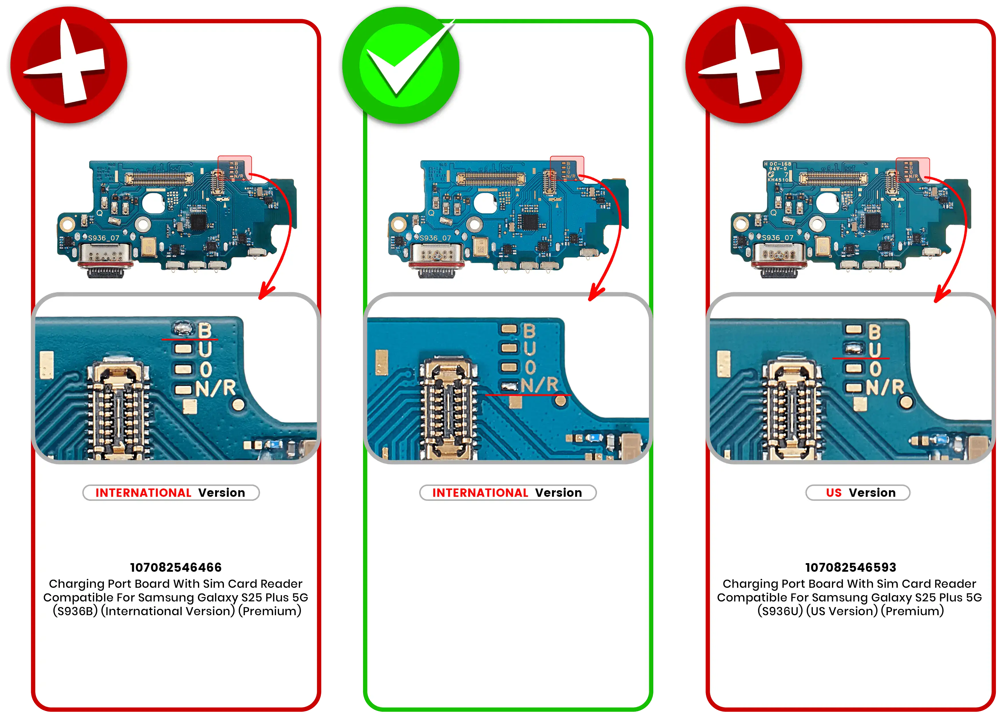 Samsung A01 Charging Port Board - SIM Card Reader Combo