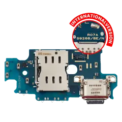 Charging Port Board With Sim Card Reader - Galaxy S24 Plus 5G