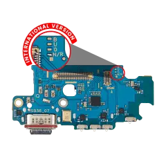 Charging Port Board With Sim Card Reader - A01 (A015 / 2020)