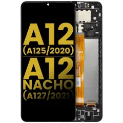 LCD Assembly With Frame - A12 (A125 / 2020)