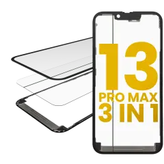 3 in 1 (Glass With OCA Pre-Installed + Frame) - iPhone 13 Pro Max