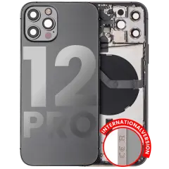 Back Housing W/ Small Components Pre-Installed - iPhone 12 Pro