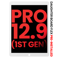 LCD Assembly With Digitizer & Daughter Board Flex Pre-Installed - iPad Pro 12.9" 1st Gen (2015)