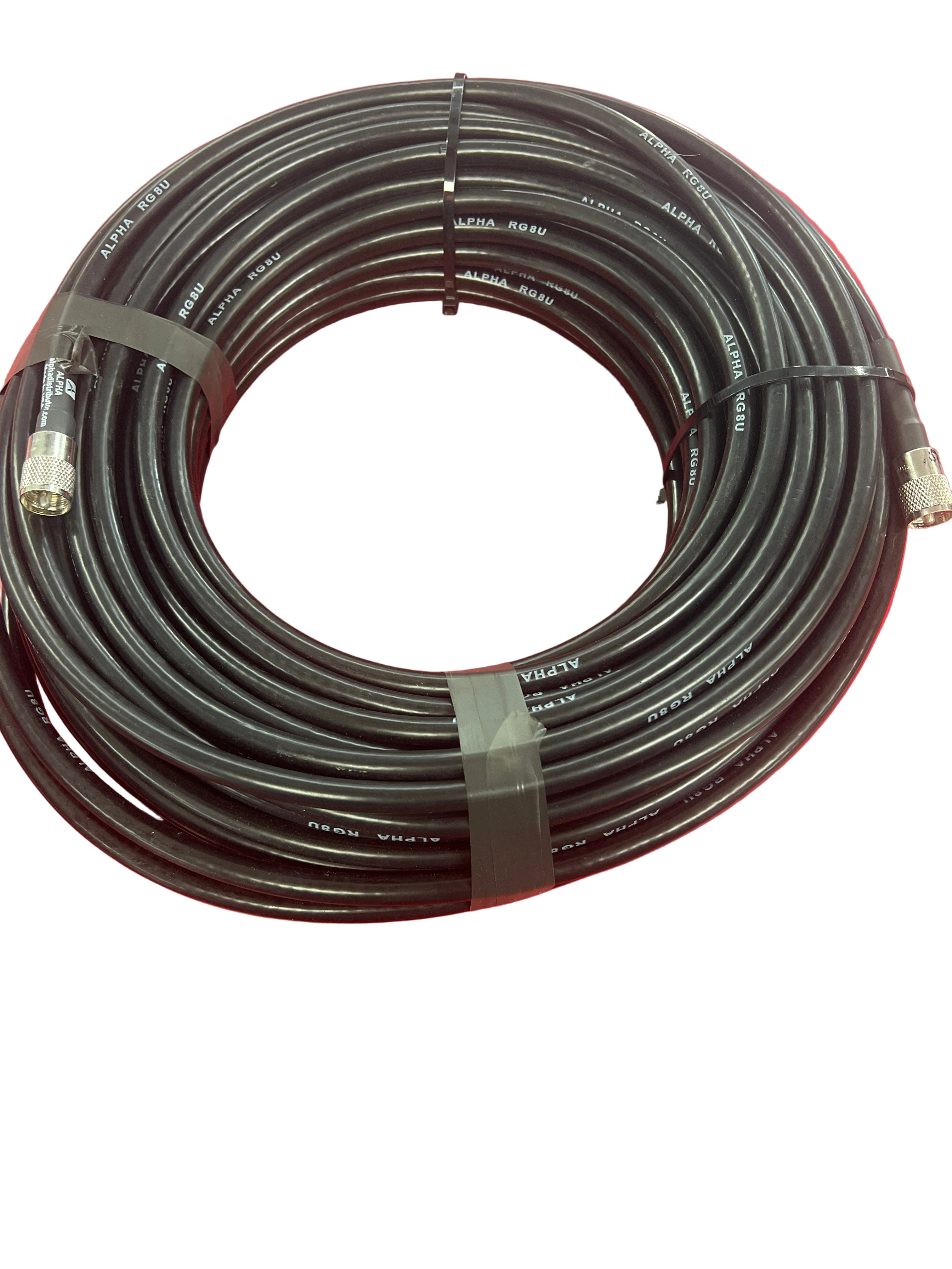 200 ft RG8U Coaxial Cable with PL-259 Connectors
