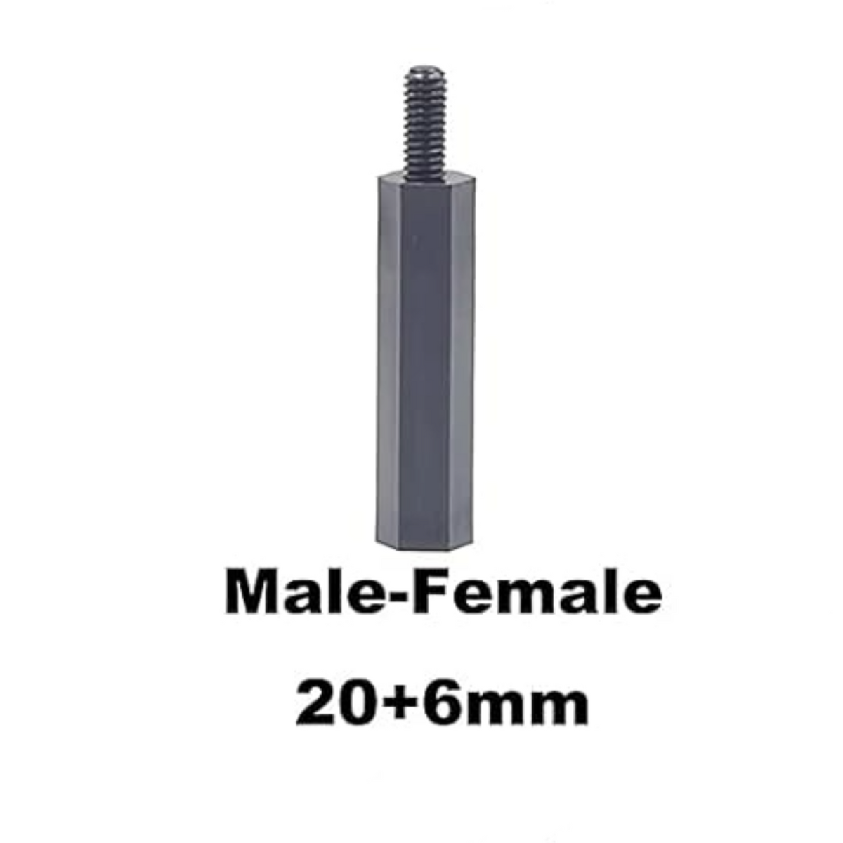 M2.5 Nylon Hex Standoffs Spacers Screws Nuts Flat washer