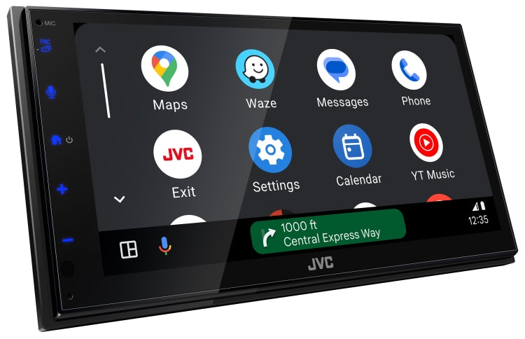 JVC KW-M590BT 6.8-Inch Digital Multimedia Receiver with Apple CarPlay, Android Auto & USB Mirroring