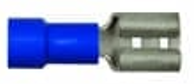 16-14 AWG 4.8MM (FEMALE) Blue Spade Wire Connector