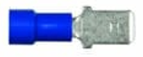 16-14 AWG 4.8MM (MALE) BLUE Spade Wire Connector