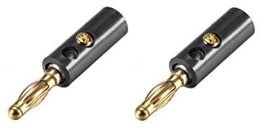 4mm banana plugs with Screw or Soldering Availability