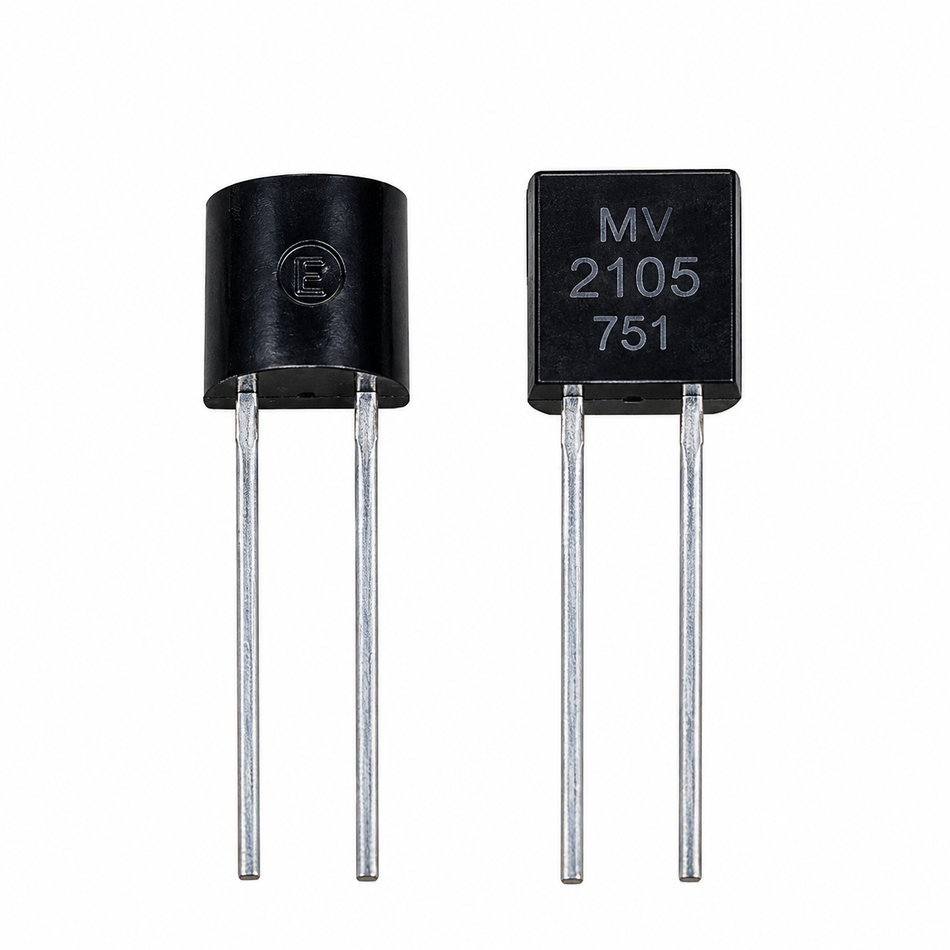 MV2105 Varactor Tuning Diode, 30 V, TO-92-2, 1-Pack