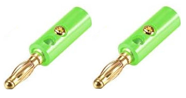 4mm banana plugs with Screw or Soldering Availability
