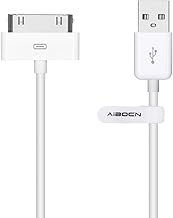 30-Pin Charging Cable – MFi Certified USB Sync &amp; Charge Cord (4ft) for iPhone 4/4S, iPad 1/2/3, iPod Models